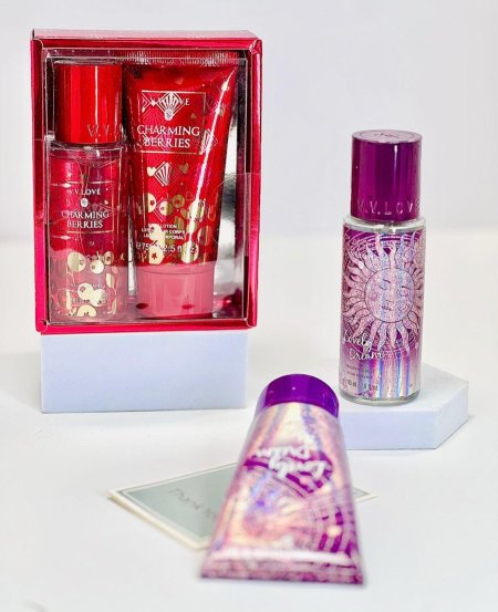 طقم عطر وكريم