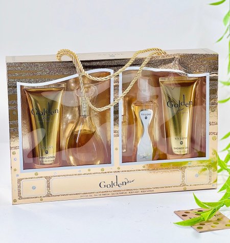 طقم عطور وكريم 5 قطع (VV LOVE)